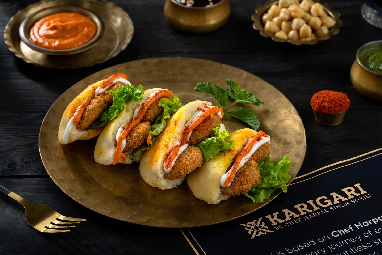 Kulchey Chole Pakodey Pockets