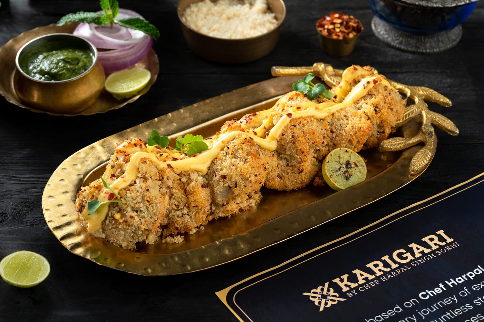 Parmesan Chicken Tikka