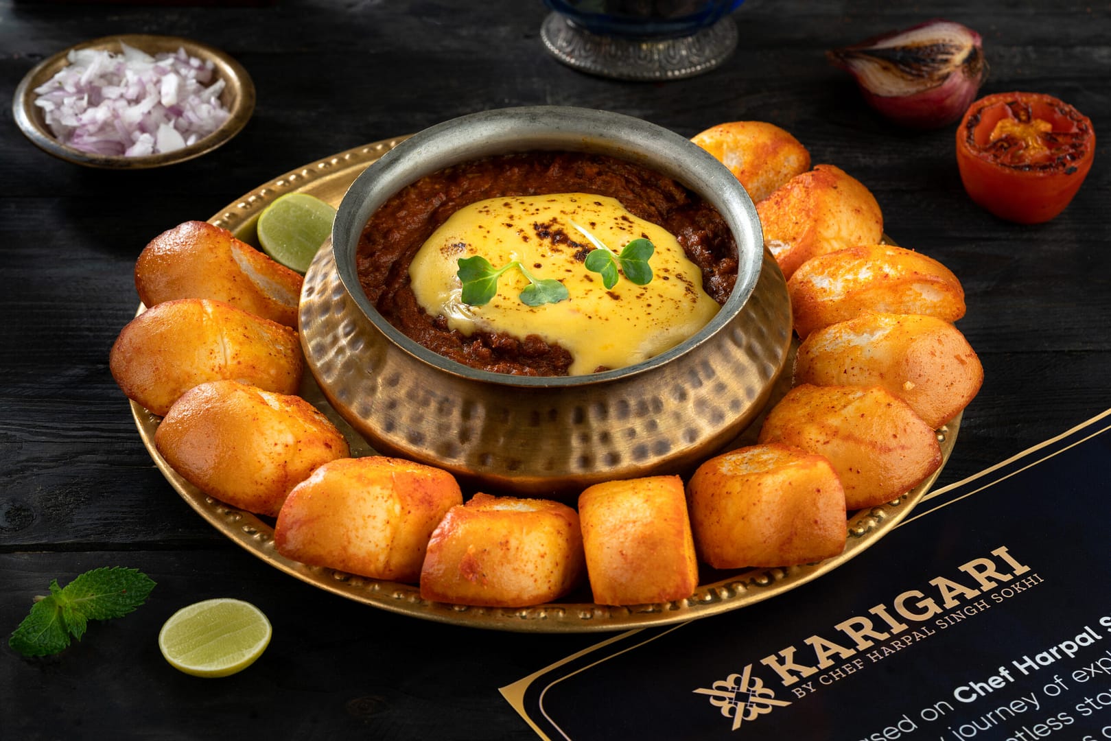 Pav Bhaaji Fondue