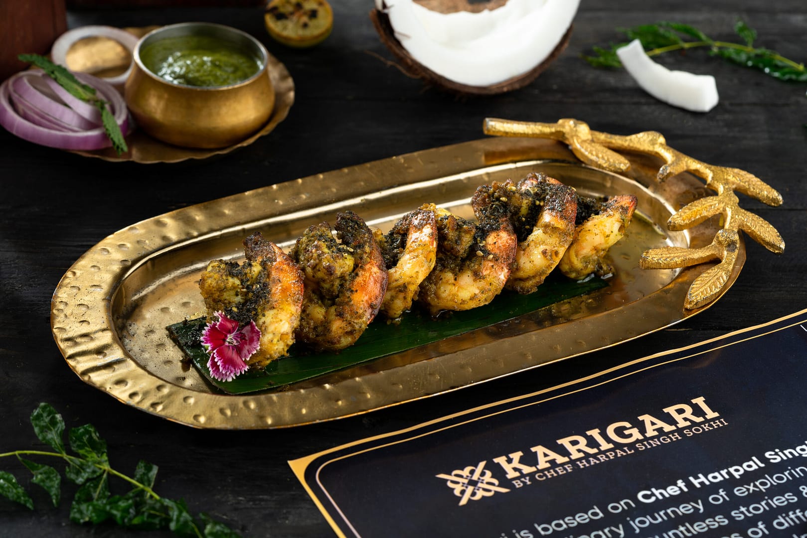 Tandoori Moilee Prawns